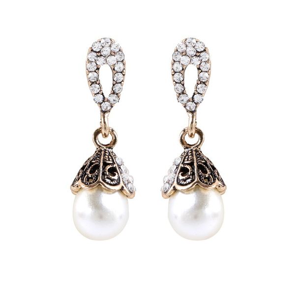 ретро ancient silver pearl серьги корейской моды алмазные серьги стержня ювелирных изделий полки стойло товары горячего, Golden 
ретро ancient silver pearl серьги корейской моды алмазные серьги стержня ювелирных изделий полки стойло товары горячего, Golden