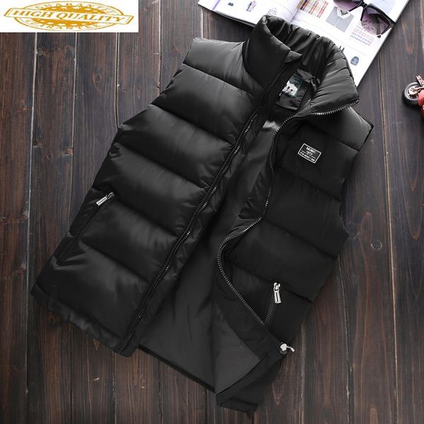 2020 men vest autumn winter sleeveless jacket short warm coat parka hombre vests mens clothing colete masculino kj755, Black
2020 men vest autumn winter sleeveless jacket short warm coat parka hombre vests mens clothing colete masculino kj755, Black