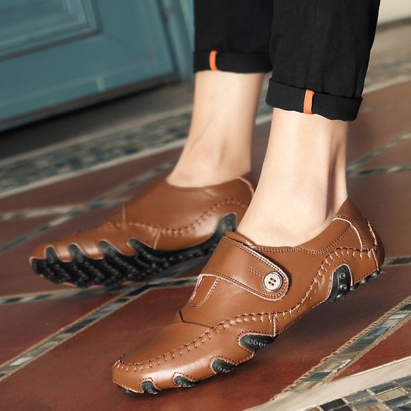 new leather man casual shoes british style driving shoes man moccasins breathable footwear flats loafers big size hc-166, Black
new leather man casual shoes british style driving shoes man moccasins breathable footwear flats loafers big size hc-166, Black