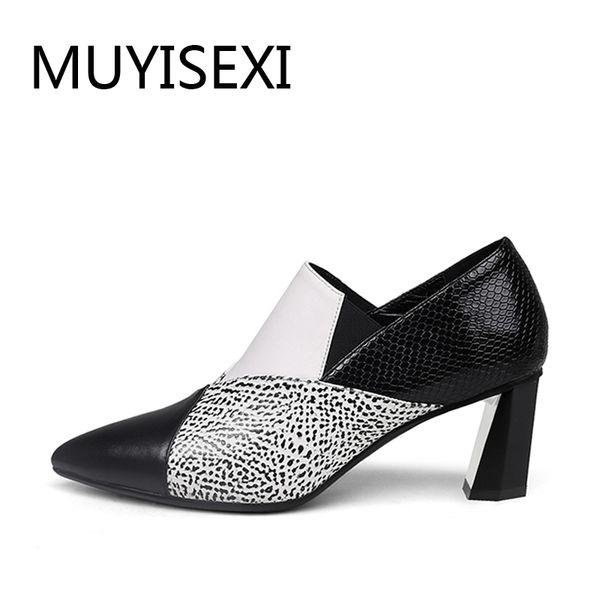 autumn women shoes high heel 6 cm genuine leather pointed toe slip-on pumps black white d054 muyisexi
autumn women shoes high heel 6 cm genuine leather pointed toe slip-on pumps black white d054 muyisexi