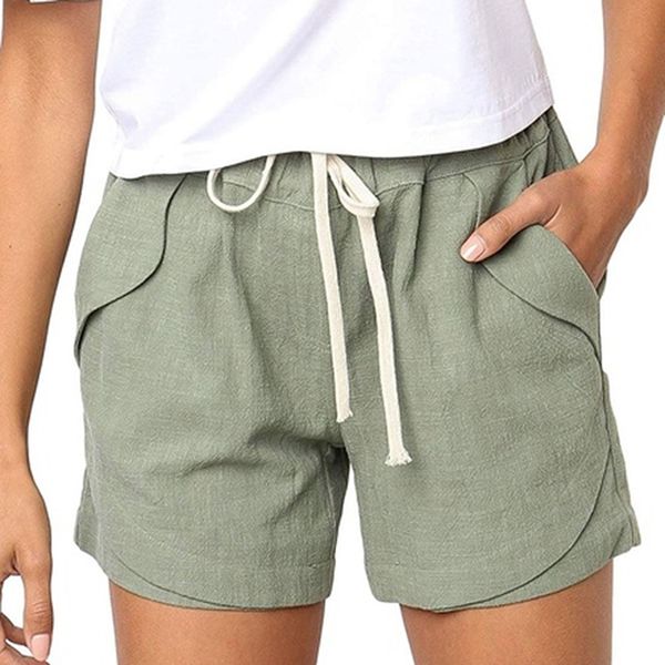 solid color yoga shorts 2020 new summer ladies loose high waist casual solid color pocket lace breathable sports shorts, White;red
solid color yoga shorts 2020 new summer ladies loose high waist casual solid color pocket lace breathable sports shorts, White;red