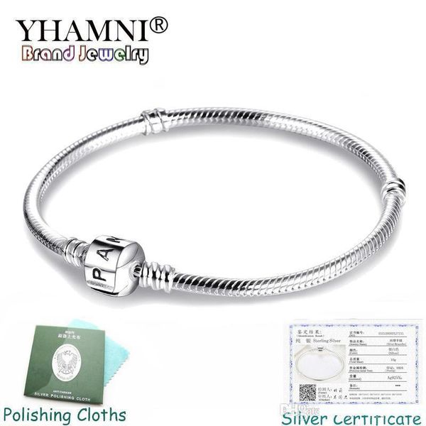 yhamni fine 3мм шарма цепи браслета fit пандора подвески серебро 925 оригинальный браслет diy ювелирных изделий день святого валентина подар, Golden;silver
yhamni fine 3мм шарма цепи браслета fit пандора подвески серебро 925 оригинальный браслет diy ювелирных изделий день святого валентина подар, Golden;silver