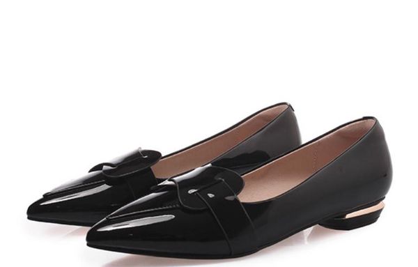2019 women's shoes in spring and autumn with new style low heel pointed end @187, Black
2019 women's shoes in spring and autumn with new style low heel pointed end @187, Black