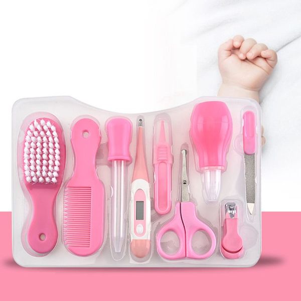 9pcs/set baby care set infant grooming kit newborn combing care safety cutter nail care set nursery baby healthcare kit
9pcs/set baby care set infant grooming kit newborn combing care safety cutter nail care set nursery baby healthcare kit