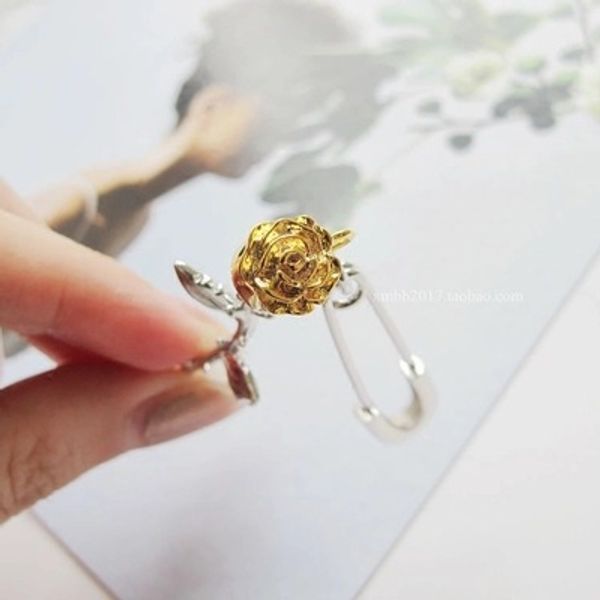 ma sichuns same vintage personalized pin rose flower earrings fashion ins earrings womens necklace, Golden;silver
ma sichuns same vintage personalized pin rose flower earrings fashion ins earrings womens necklace, Golden;silver