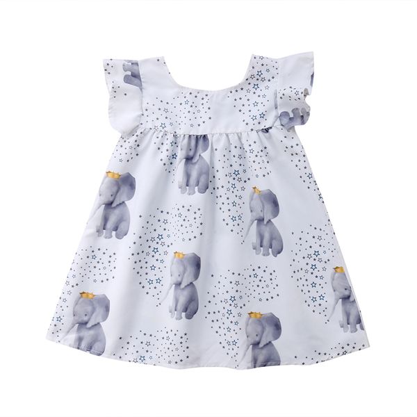 new toddler kids baby girl princess elephant casual summer ruffle dress sundress, Red;yellow
new toddler kids baby girl princess elephant casual summer ruffle dress sundress, Red;yellow