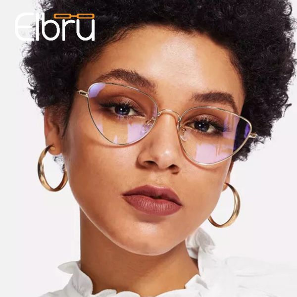 elbru 2019 new cat eye clear lens glasses frame women vintage alloy spectacles eyeglasses frame female optical eyeglasses, Black
elbru 2019 new cat eye clear lens glasses frame women vintage alloy spectacles eyeglasses frame female optical eyeglasses, Black