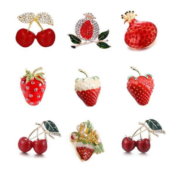 lovely red strawberry brooches women and men's metal enamel weddings party brooch pins gifts, Gray
lovely red strawberry brooches women and men's metal enamel weddings party brooch pins gifts, Gray