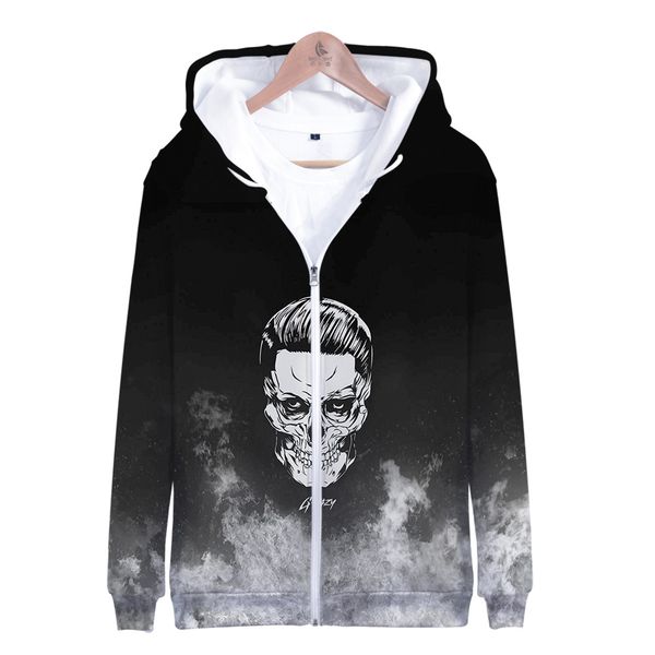 2019 3d g-eazy print zipper hoodie 3d cap hoodies sweatshirts men/women loose g-eazy zipper hooded coats classic fashion, Black
2019 3d g-eazy print zipper hoodie 3d cap hoodies sweatshirts men/women loose g-eazy zipper hooded coats classic fashion, Black