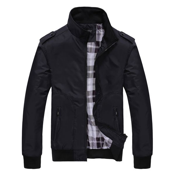 spring autumn jackets men leisure campus boy friend coatsfashion men jacket stand collar casual outwear simple classical, Black;brown
spring autumn jackets men leisure campus boy friend coatsfashion men jacket stand collar casual outwear simple classical, Black;brown