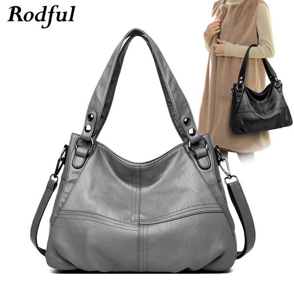 rodful big gray black leather crossbody shoulder bag women large ladies handbags women's genuine leather tote hand bags female
rodful big gray black leather crossbody shoulder bag women large ladies handbags women's genuine leather tote hand bags female
