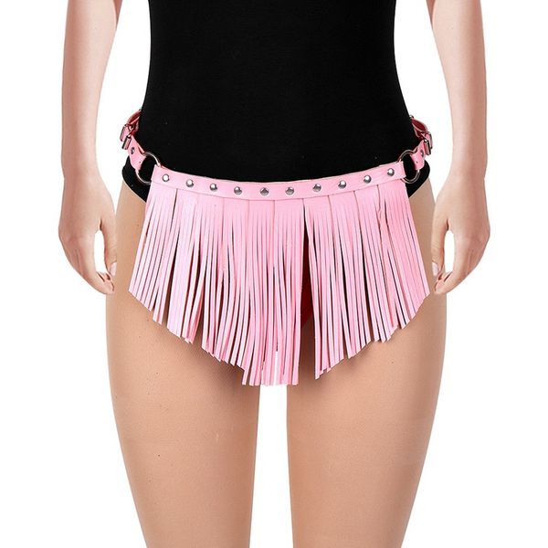 leather skirt tassel cage waist belt rivet punk goth party dance clothing strap body harness lingerie adjustable, Black;white
leather skirt tassel cage waist belt rivet punk goth party dance clothing strap body harness lingerie adjustable, Black;white