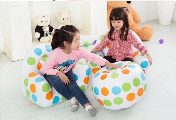 children polka dots inflatable air bean bag armchair, kids play sofa, games beanbag chair with ottoman
children polka dots inflatable air bean bag armchair, kids play sofa, games beanbag chair with ottoman