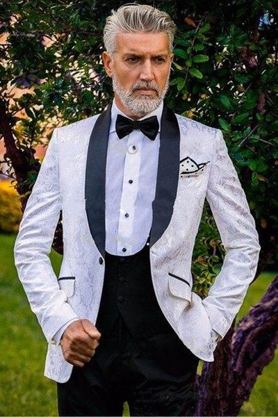 new one button white groom tuxedos shawl lapel groomsmen man suits mens wedding suits (jacket+pants+vest+tie) 870, Black;gray
new one button white groom tuxedos shawl lapel groomsmen man suits mens wedding suits (jacket+pants+vest+tie) 870, Black;gray