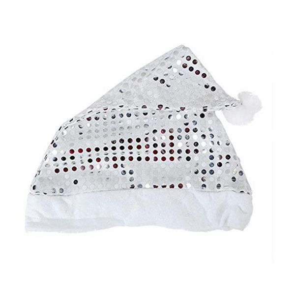 bling bling glittering paillettes decor christmas hat cap christmas decoration (silver
bling bling glittering paillettes decor christmas hat cap christmas decoration (silver