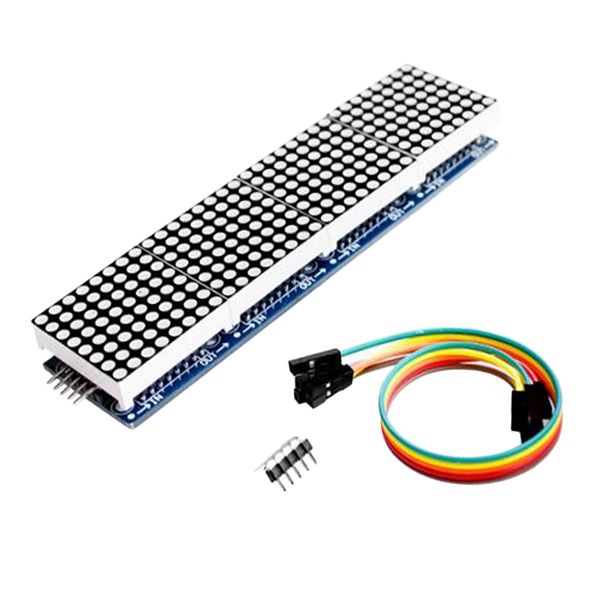max7219 led dot matrix 8-digit display control module for