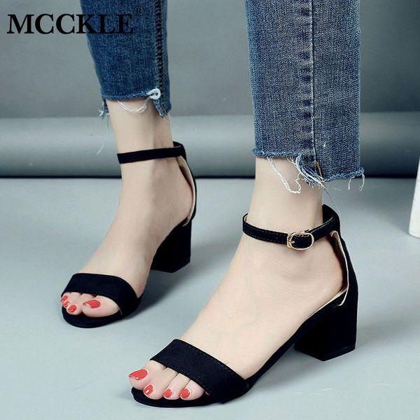 mcckle summer women shoes gladiator buckle strap cover heel fashion chunky ladies sandals for woman ankle strap footwear, Black
mcckle summer women shoes gladiator buckle strap cover heel fashion chunky ladies sandals for woman ankle strap footwear, Black