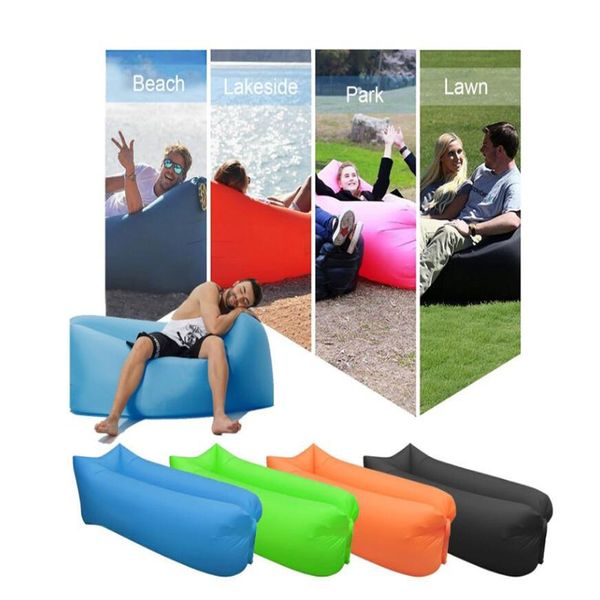 Camping Inflatable Sofa Lazy Bag 3 Season Ultralight Down Sleeping Bag Air Bed Inflatable Sofa Lounger Trending Products Sd0103