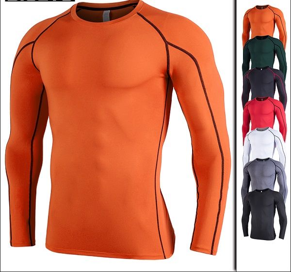 running shirts dry fit mens gym clothing scoop neck long sleeves yldiyo underwear body building suiit polyester ap pa, Black;blue
running shirts dry fit mens gym clothing scoop neck long sleeves yldiyo underwear body building suiit polyester ap pa, Black;blue