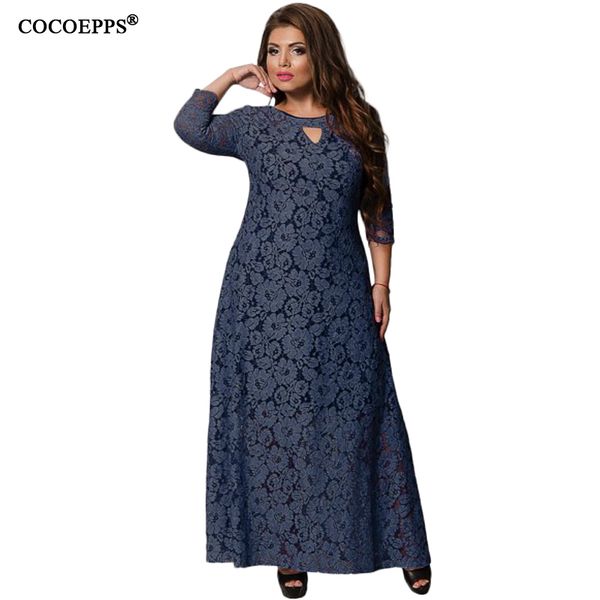 5xl 6xl 2019 new women long dress spring summer lace plus size dress fashion party large size maxi dresses big size girl clothes, Black;gray
5xl 6xl 2019 new women long dress spring summer lace plus size dress fashion party large size maxi dresses big size girl clothes, Black;gray