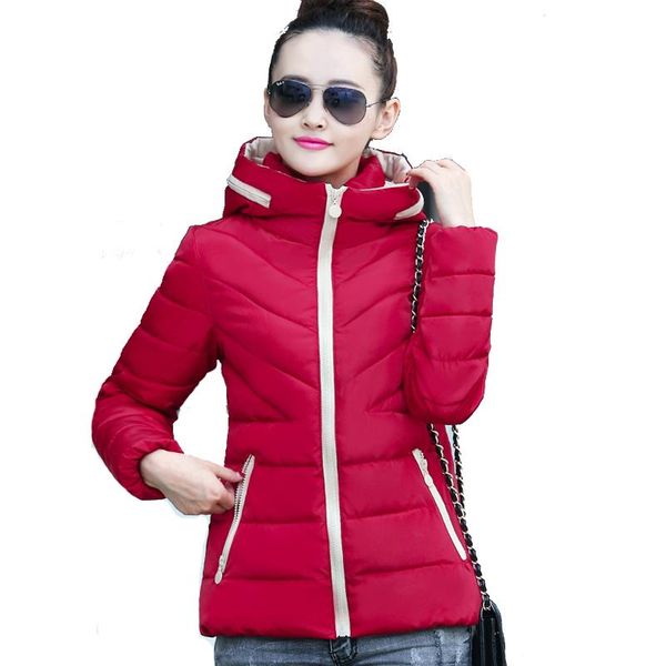 big size 3xl hooded winter women jacket ultral light colors short jaqueta denim autumn female coat outerwear slim, Black;brown
big size 3xl hooded winter women jacket ultral light colors short jaqueta denim autumn female coat outerwear slim, Black;brown
