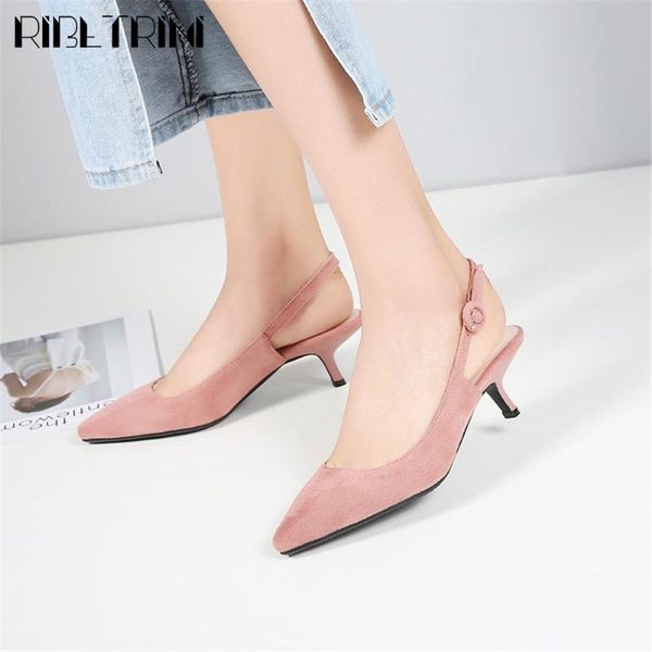ribetrini ladies sweet shallow footwear summer brand design pointed toe sandals women sweet med thin heels date sandals, Black
ribetrini ladies sweet shallow footwear summer brand design pointed toe sandals women sweet med thin heels date sandals, Black