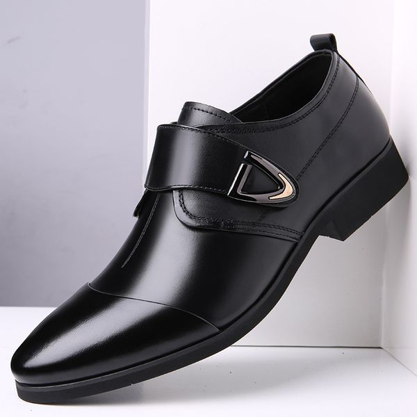men's shoes spring summer business dress shoes men's buckle british leisure pointed black wedding luxury men
men's shoes spring summer business dress shoes men's buckle british leisure pointed black wedding luxury men