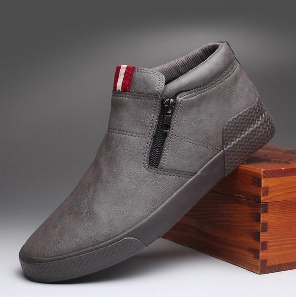 spring autumn new men shoes fashion slip-on leather casual shoes man leather trend loafers flats, Black
spring autumn new men shoes fashion slip-on leather casual shoes man leather trend loafers flats, Black