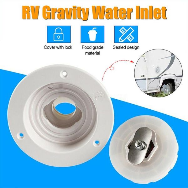 2pcs fresh caravan hatch gravity water inlet lockable rv inlet boat filler neck plastic trailer tank filter accessories
2pcs fresh caravan hatch gravity water inlet lockable rv inlet boat filler neck plastic trailer tank filter accessories