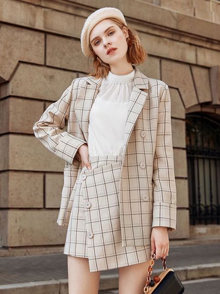 spring 2019 new women's long sleeve suit retro fashion plaid khaki kongfung style loose jacket coat, White;black
spring 2019 new women's long sleeve suit retro fashion plaid khaki kongfung style loose jacket coat, White;black