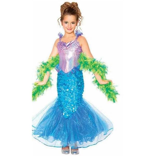europe and america childrenswear new style mermaid princess dress girls dress short sleeve children's day performance costume a, Red;yellow
europe and america childrenswear new style mermaid princess dress girls dress short sleeve children's day performance costume a, Red;yellow