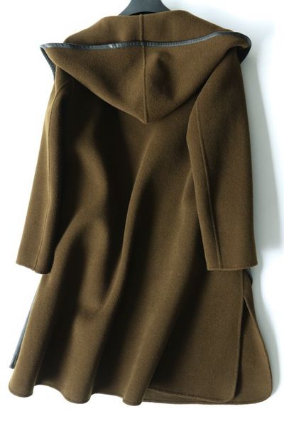 autumn winter warm wool coat women parkas 2019 new elegnat single button hooded female tench coats abrigos mujer lx1872, Black
autumn winter warm wool coat women parkas 2019 new elegnat single button hooded female tench coats abrigos mujer lx1872, Black