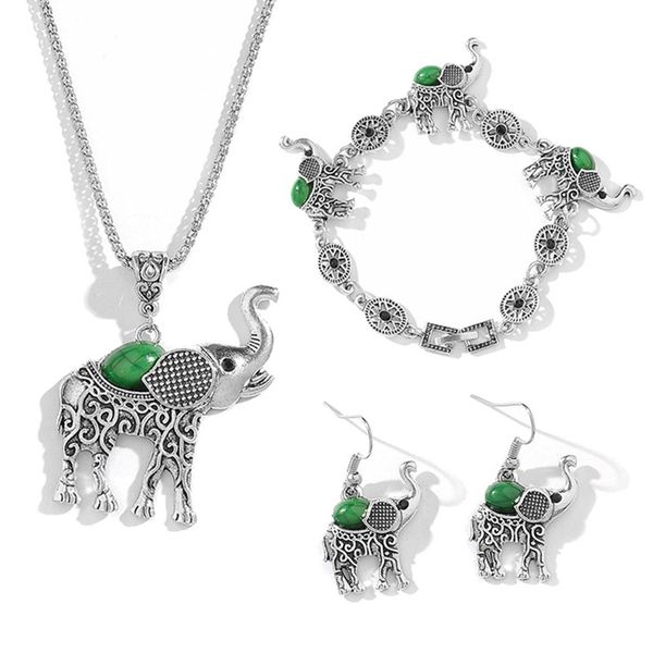 fashion jewelry set retro animal elephant suit crystal necklace earrings bracelet wedding party jewelry sets statement, Silver
fashion jewelry set retro animal elephant suit crystal necklace earrings bracelet wedding party jewelry sets statement, Silver