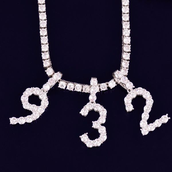 gold star hip hop jewelry ice out tennis number pendant 0-9 men's lucky numbers gold rock street necklace with tennis chain, Silver
gold star hip hop jewelry ice out tennis number pendant 0-9 men's lucky numbers gold rock street necklace with tennis chain, Silver