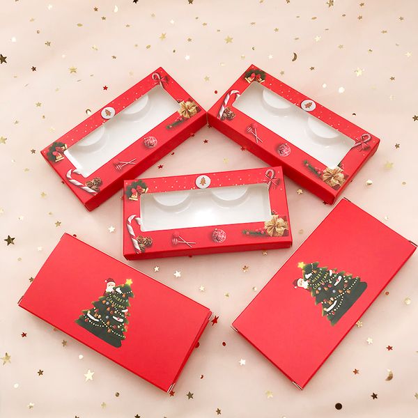 empty eyelashes packaging paper lash box custom private label christmas lash case come with white tray
empty eyelashes packaging paper lash box custom private label christmas lash case come with white tray