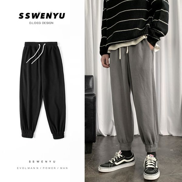 осень sweatpants мужчины мода solid color повседневный drawstring брюки man streetwear wild hip hop сыпучие бегуны тренировочные штаны мужск, Black
осень sweatpants мужчины мода solid color повседневный drawstring брюки man streetwear wild hip hop сыпучие бегуны тренировочные штаны мужск, Black