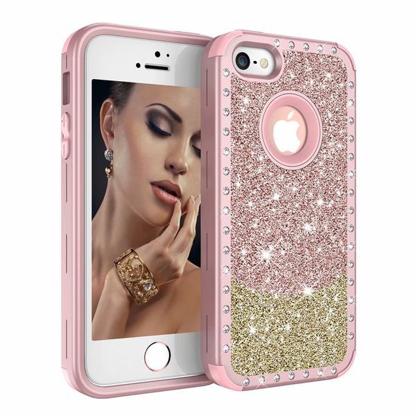 for iphone se case luxury diamond women cover heavy duty hybrid full-body protective cover defender case for iphone 5s se 
for iphone se case luxury diamond women cover heavy duty hybrid full-body protective cover defender case for iphone 5s se