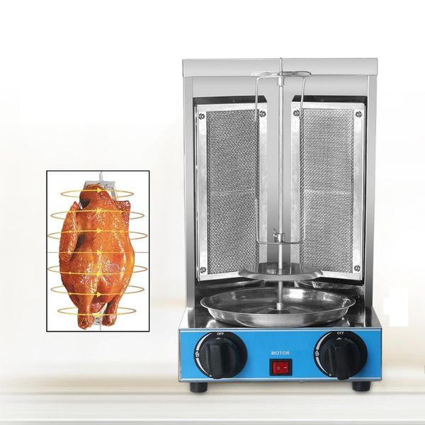 shawarma grill machine stainless steel gas doner kebab vertical automatic rotating bbq grill smokeless gas broiler machine
shawarma grill machine stainless steel gas doner kebab vertical automatic rotating bbq grill smokeless gas broiler machine