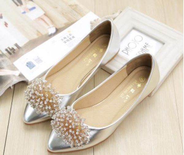 2019 women's shoes in spring and autumn with new style flat bottom pointed end water drill@252, Black
2019 women's shoes in spring and autumn with new style flat bottom pointed end water drill@252, Black
