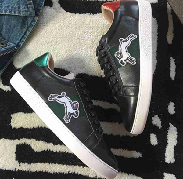 original box man woman casual shoes outdoors new designer hococal fashion embroidery rabbit fish snake bear sneaker, Black
original box man woman casual shoes outdoors new designer hococal fashion embroidery rabbit fish snake bear sneaker, Black