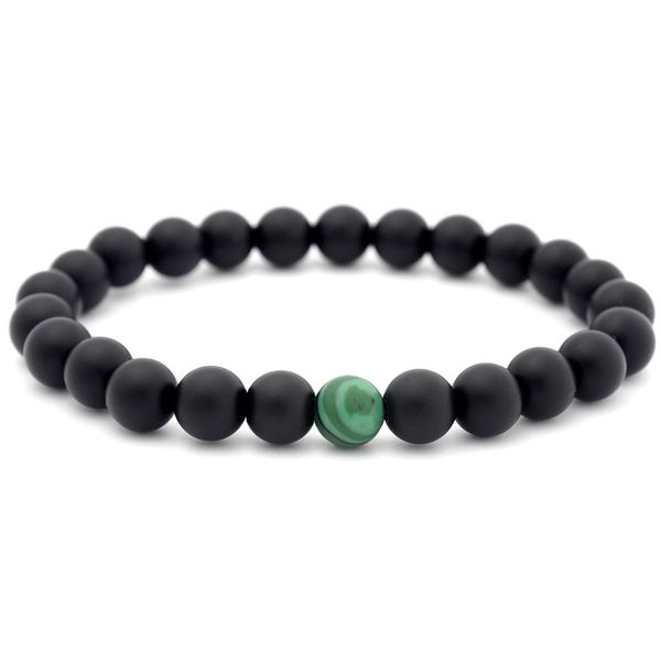 новое прибытие 2pcs мужчины женщины 8мм lava rock чакра beads упругие природный камень браслет день рождения подарок ювелирные изделия для ж, Black
новое прибытие 2pcs мужчины женщины 8мм lava rock чакра beads упругие природный камень браслет день рождения подарок ювелирные изделия для ж, Black