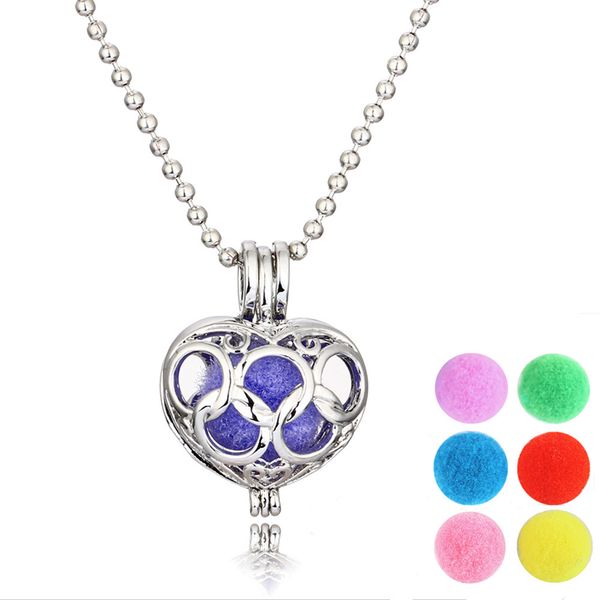hollow out heart-shaped diy aromatherapy necklace originality product pendant jewelry, Silver
hollow out heart-shaped diy aromatherapy necklace originality product pendant jewelry, Silver