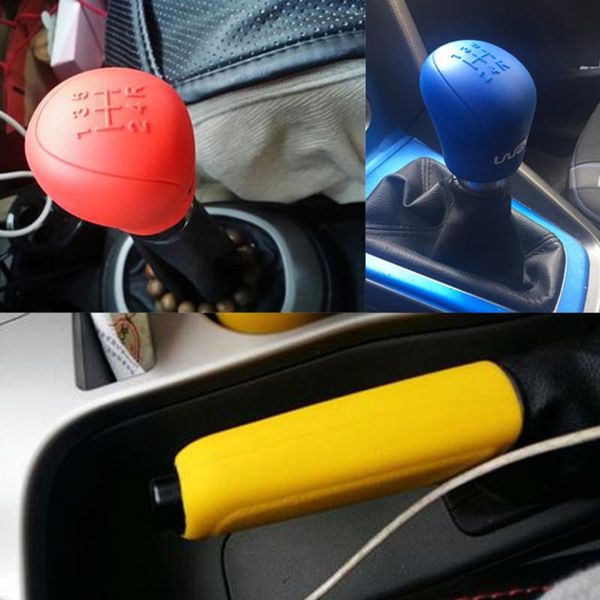 силиконовый черный автомобиль handbrake ручка чехол для фокусировки automobile dsg ручки переключения передач protector
силиконовый черный автомобиль handbrake ручка чехол для фокусировки automobile dsg ручки переключения передач protector