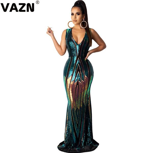 vazn high-end young lady of note club mature solid flaring tank sleeve women high waist mermaid maxi dress, Black;pink
vazn high-end young lady of note club mature solid flaring tank sleeve women high waist mermaid maxi dress, Black;pink