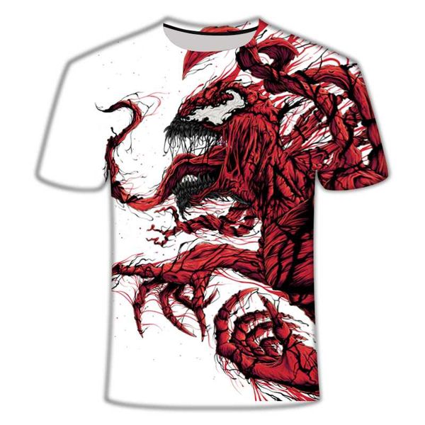 alliance 4 spider man venom t-shirt men's short sleeve marvel death suit summer, White;black
alliance 4 spider man venom t-shirt men's short sleeve marvel death suit summer, White;black