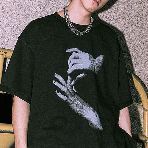 2020ss люк vicious feel tee ниша finger print high street сыпучие мода футболка женщины увеличенные пары с коротким рукавом, White;black
2020ss люк vicious feel tee ниша finger print high street сыпучие мода футболка женщины увеличенные пары с коротким рукавом, White;black