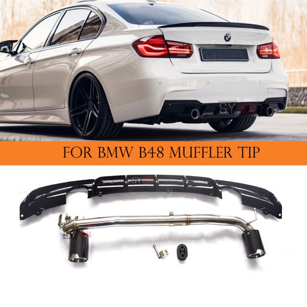 a set 1 to 2 carbon fiber with m logo car exhaust muffler tail fit 17-19 3 series midified 320d 330 425 430 mt mp body kit
a set 1 to 2 carbon fiber with m logo car exhaust muffler tail fit 17-19 3 series midified 320d 330 425 430 mt mp body kit