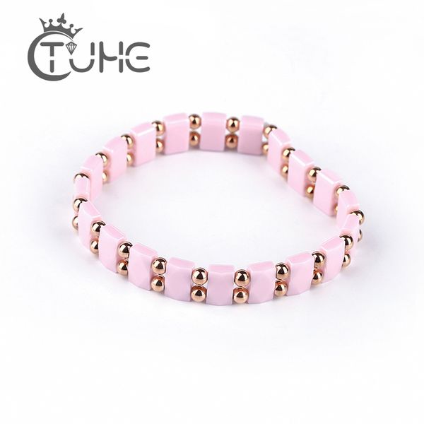 pink beads bracelet pulseira da amizade adjustable friendship ceramic bracelet gift golden silver bracelet for women elegant
pink beads bracelet pulseira da amizade adjustable friendship ceramic bracelet gift golden silver bracelet for women elegant