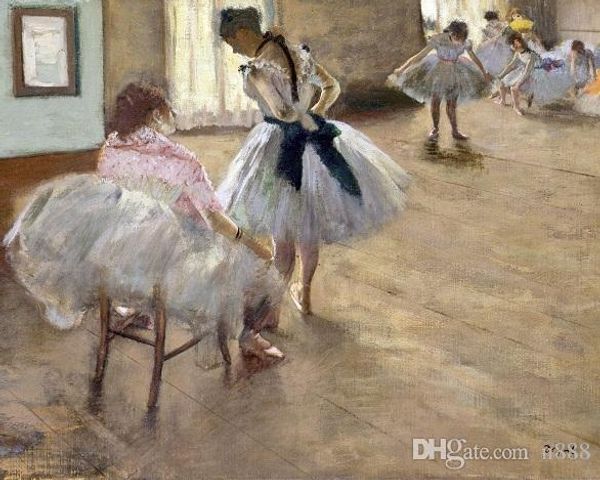 the ballet lesson by edgar degas handpainted impressionist portrait art oil painting on canvas home decor wall art p214 200311
the ballet lesson by edgar degas handpainted impressionist portrait art oil painting on canvas home decor wall art p214 200311
