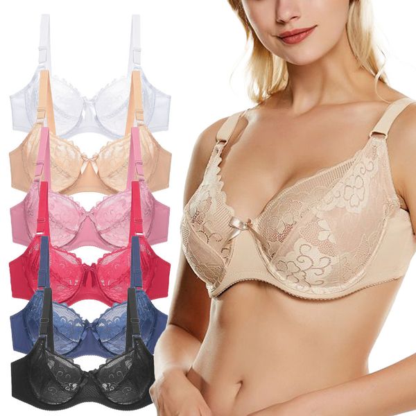 bras women bra lingerie solid lace push up seamless adjustable bralette mujer brasieres para soutien gorge femme #e, Red;black
bras women bra lingerie solid lace push up seamless adjustable bralette mujer brasieres para soutien gorge femme #e, Red;black
